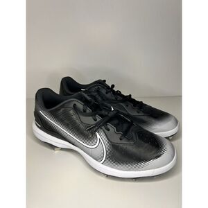 Nike Alpha Huarache Varsity 4 Low Men's Baseball Cleats DJ6516-010 Size 14 NEW